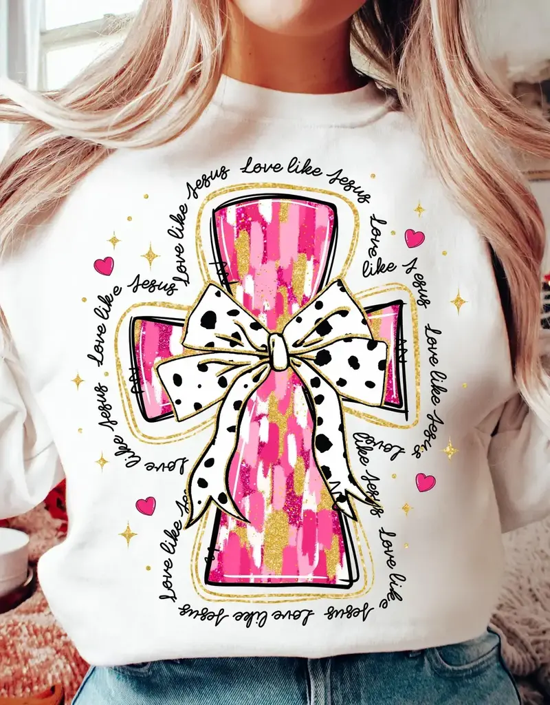 Love Like Jesus Valentine Sweatshirt