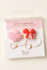 Sweet & Sassy Straw Topper Set
