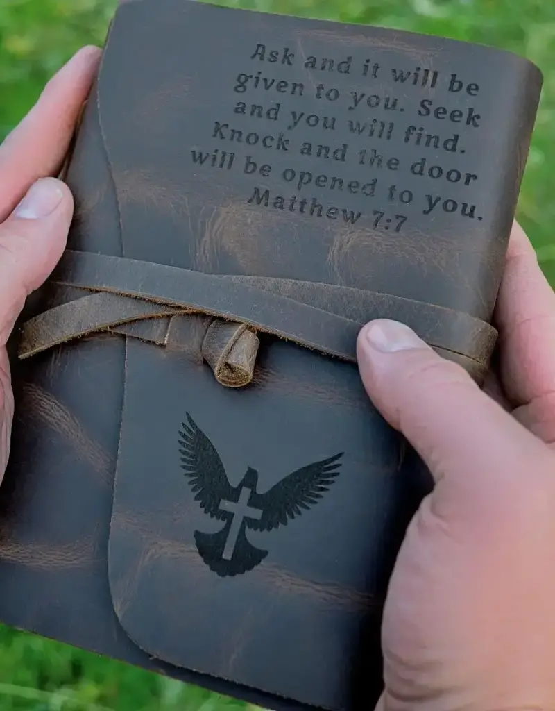 Leather Journal Ask and it Will Be