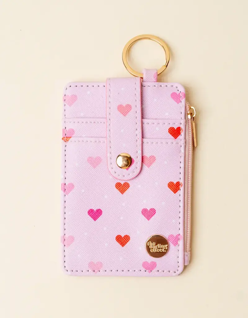 Keychain Wallet-Lil' Hearts