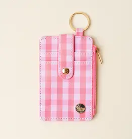 Keychain Wallet-Gingham