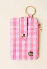 Keychain Wallet-Gingham