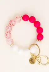Hands-Free Keychain Wristlet - Be Mine