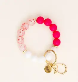 Hands-Free Keychain Wristlet - Be Mine