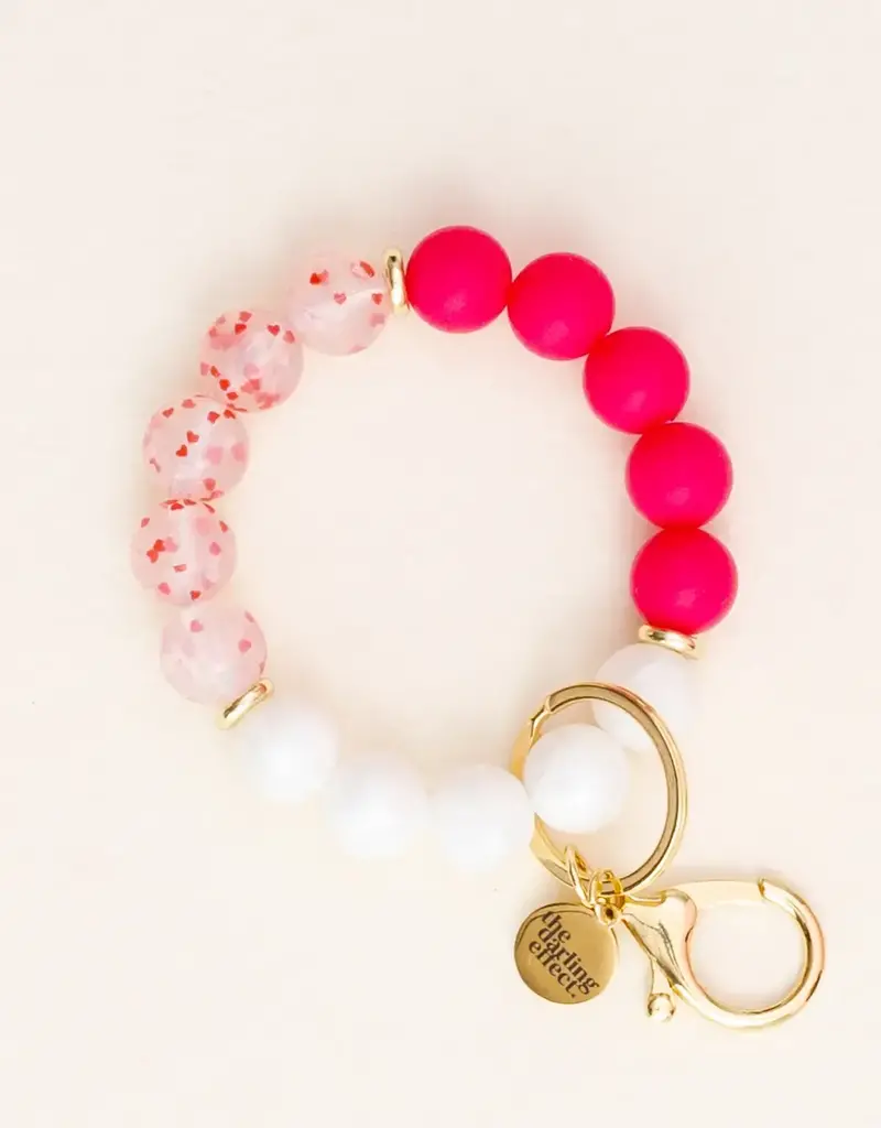 Hands-Free Keychain Wristlet - Be Mine