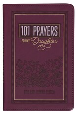 101 Prayers for My Daughter Plum Faux Leather Prayer Book