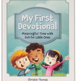 My First Devotional Teal Hardcover Devotional Book