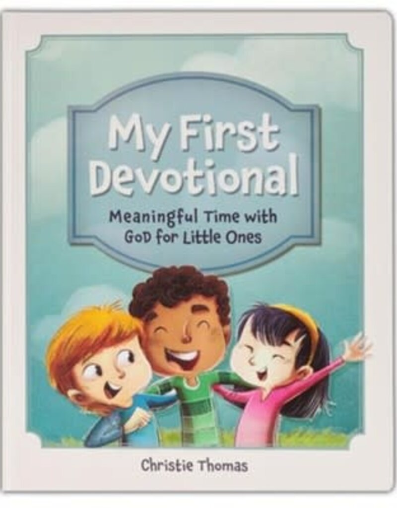 My First Devotional Teal Hardcover Devotional Book