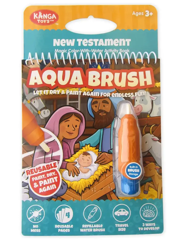 New Testament Aqua Brush Activity Book