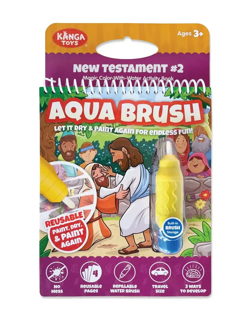 New Testament #2 Aqua Brush Activity Book