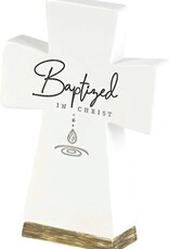 Baptized in Christ Tabletop Cross