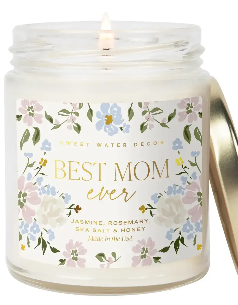 Best Mom Ever 9 oz Soy Candle - Mother's Day Gifts