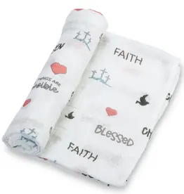 All Things Possible Baby Swaddle Blanket