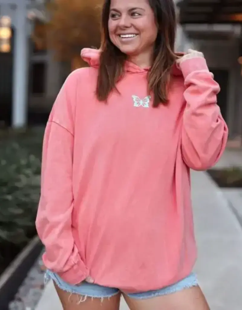 One Day You'll Look Back- Oversized Hoodie (Sunset)
