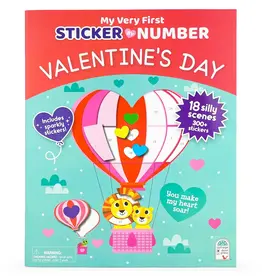 Valentine's Day: My First Sticker By Number Activity Book
