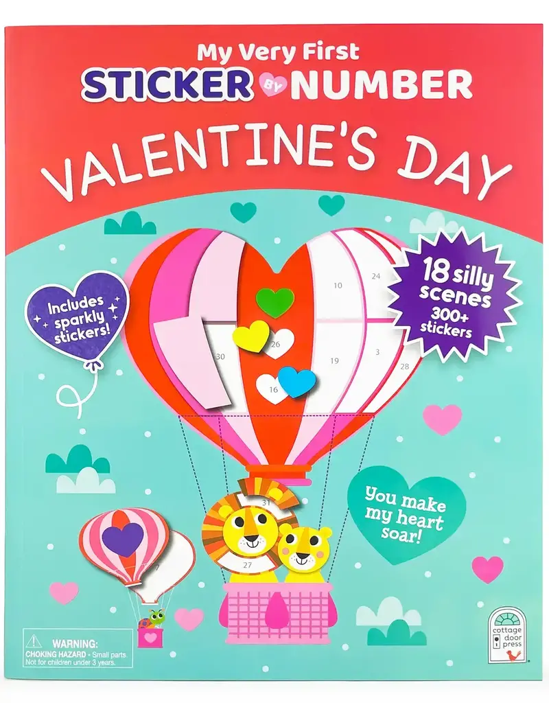 Valentine's Day: My First Sticker By Number Activity Book