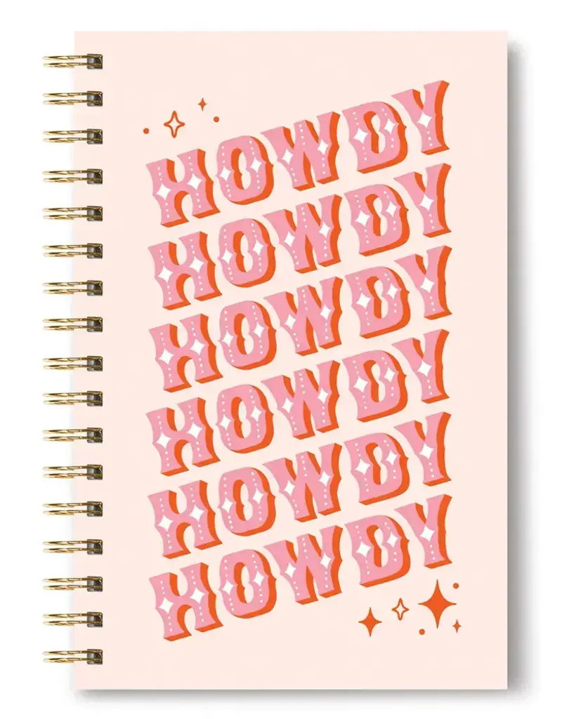Howdy Partner Medium Spiral Notebook