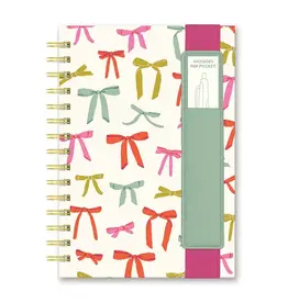 Put A Bow On It Oliver Notebook with Pen Pocket