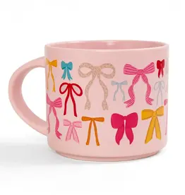 Coquette Bows Mug - Pink