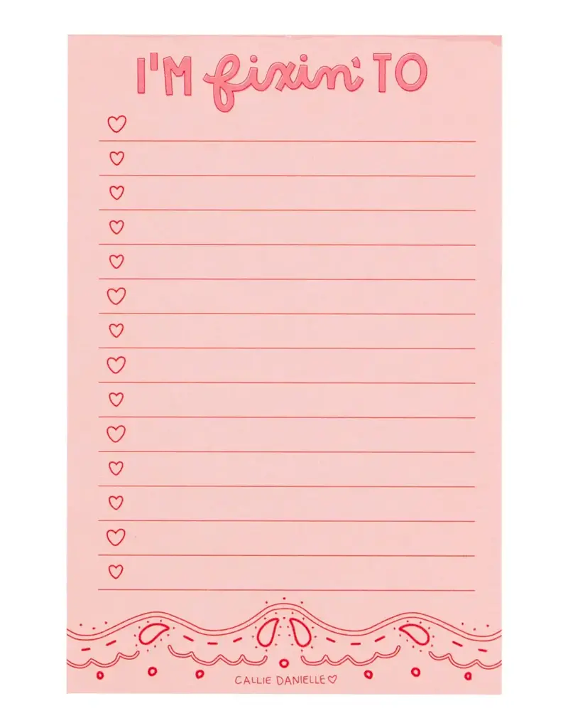 I'm Fixin To Southern Notepad