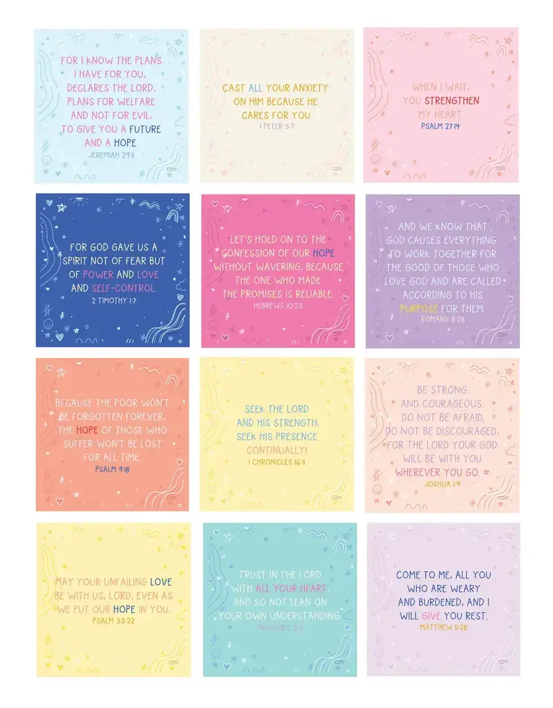 Verses For Hope Card Set