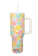 Spring Flowers Stainless Steel Tumbler