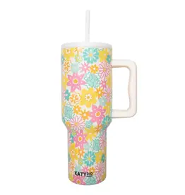 Spring Flowers Stainless Steel Tumbler