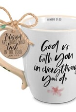 God Is With You, Genesis 21:22, Mug