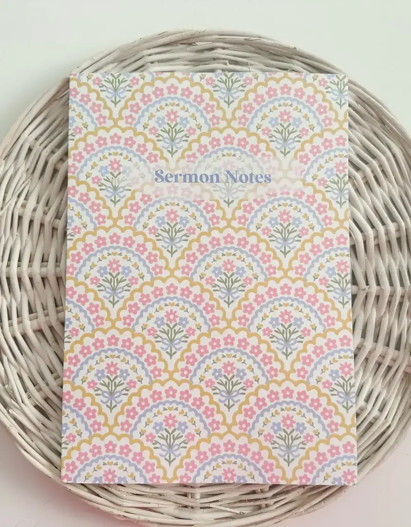 Sermon Notes Journal Scallop