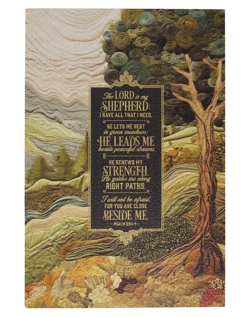The Lord is My Shepherd 100-piece Puzzle - Psalm 23:1-4