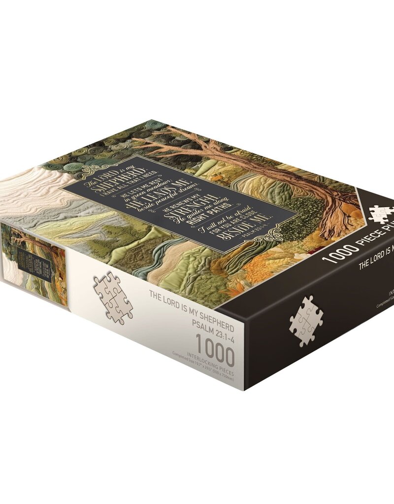 The Lord is My Shepherd 100-piece Puzzle - Psalm 23:1-4