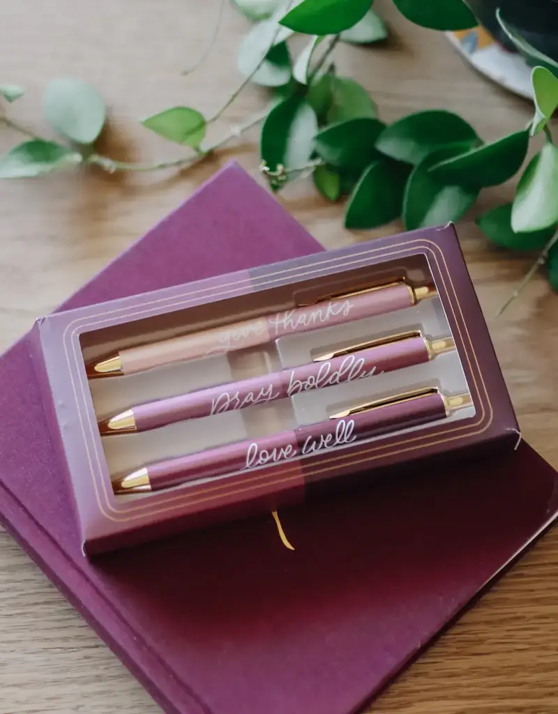 Rose Tone Pen Set