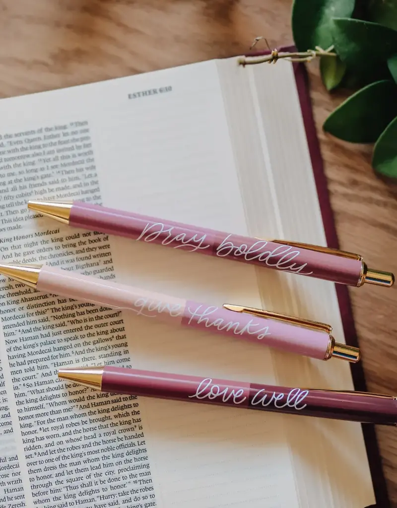 Rose Tone Pen Set