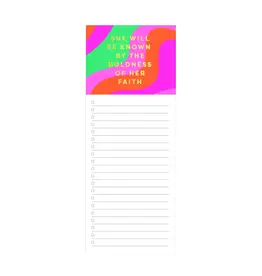 Magnetic Notepad Boldness of Her Faith
