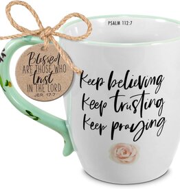 Keep Praying Ceramic Mug