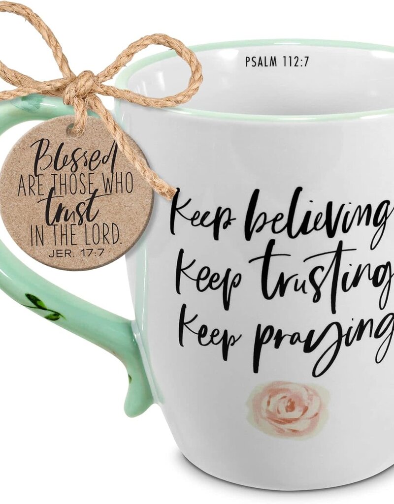 Keep Praying Ceramic Mug