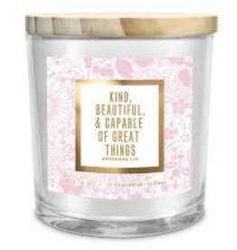 SOY CANDLE CAPABLE OF GREAT THINGS 13OZ