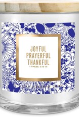 Joyful Prayerful Thankful - 1 Thess. 5:16-18 -Soy  Candle