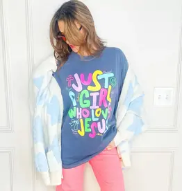 Just A Girl Who Loves Jesus Tee