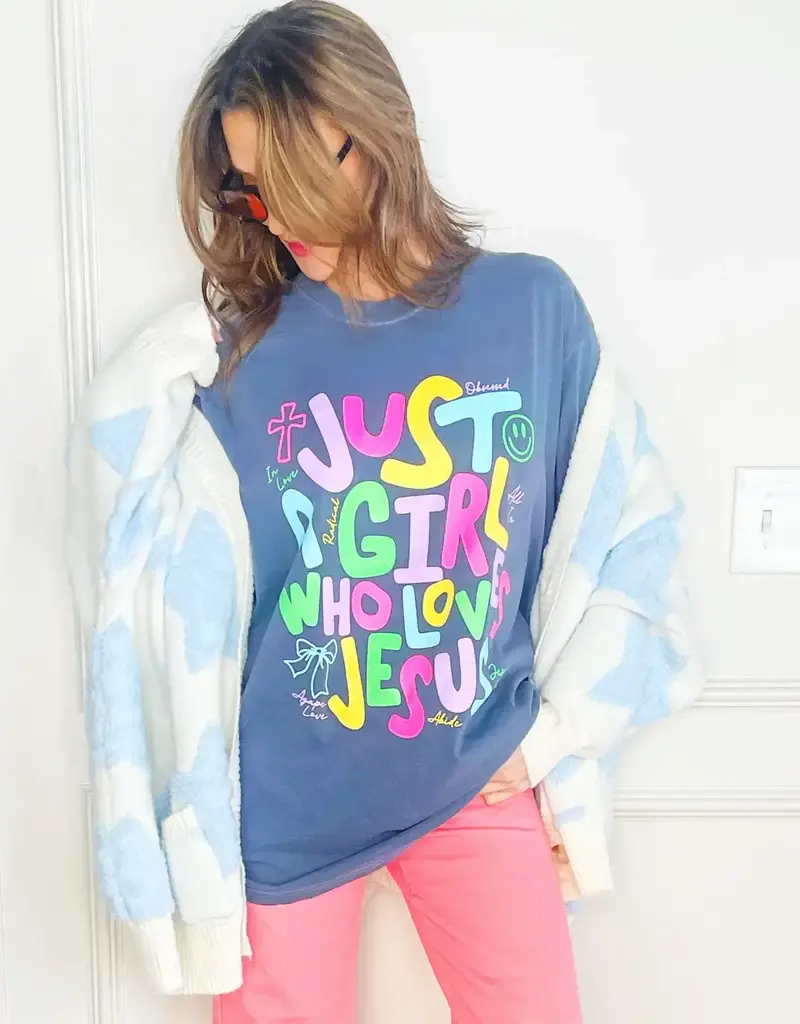 Just A Girl Who Loves Jesus Tee