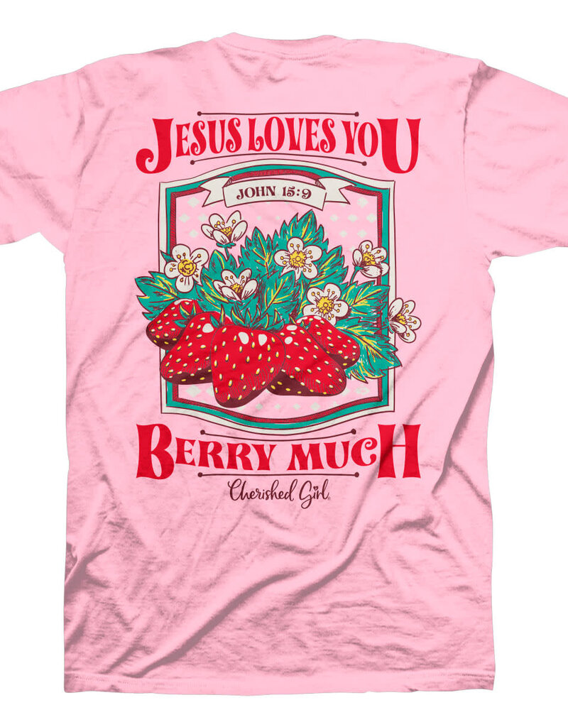 Berry Much Cherished Girl Adult Tee