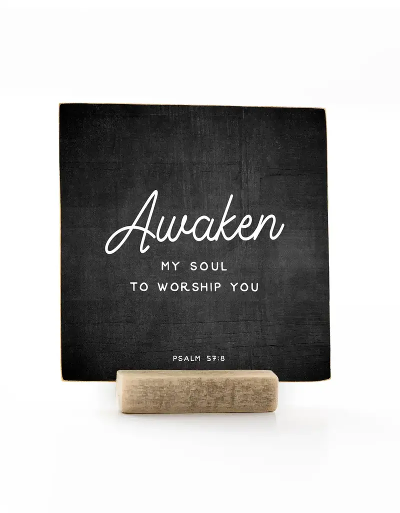 4 X 4" | Psalm | Awaken My Soul