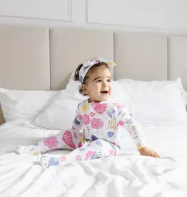 For God So Loved The World PJ Footed Onesie Cotton