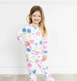 For God So Loved The World PJ Long Sleeve Set Cotton