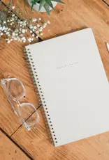 Church Notes Bible Study Notebook Dove Grey