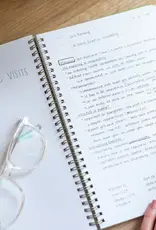 Church Notes Bible Study Notebook Dove Grey