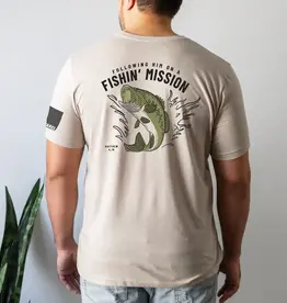 Fishin' Mission Christian Graphic Tee
