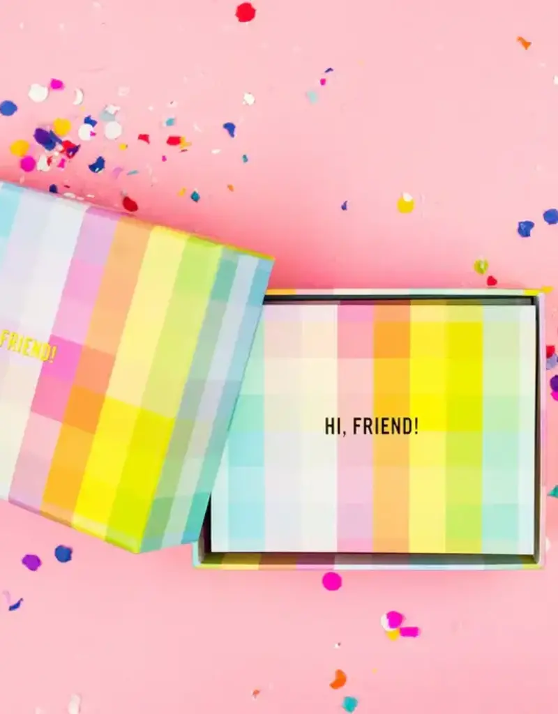 Hi Friend Boxed Notes
