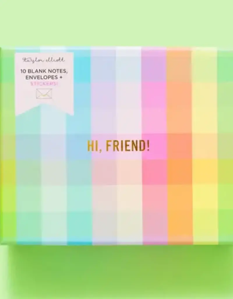 Hi Friend Boxed Notes