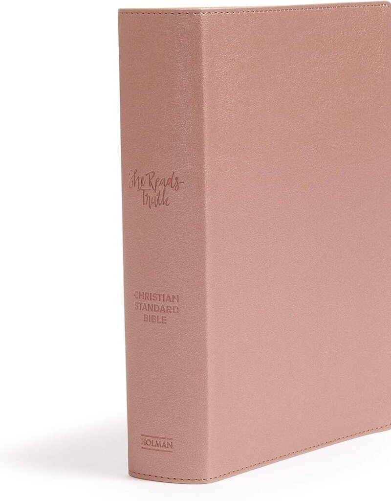 CSB She Reads Truth Bible, Rose LeatherTouch